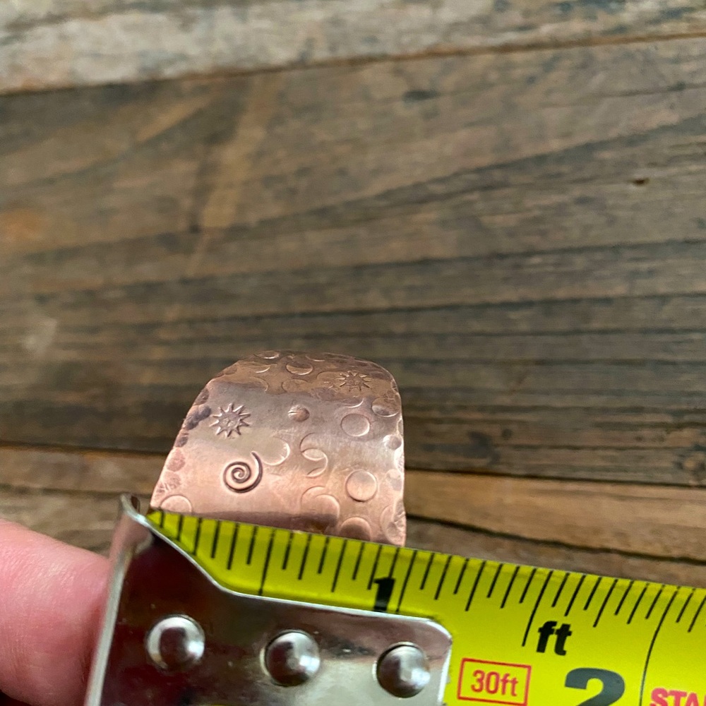 Copper Cuff Bracelet - image 7
